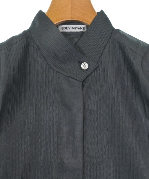 ISSEY MIYAKE（イッセイミヤケ）カジュアルシャツ グレー サイズ:M レディース/2200648564034