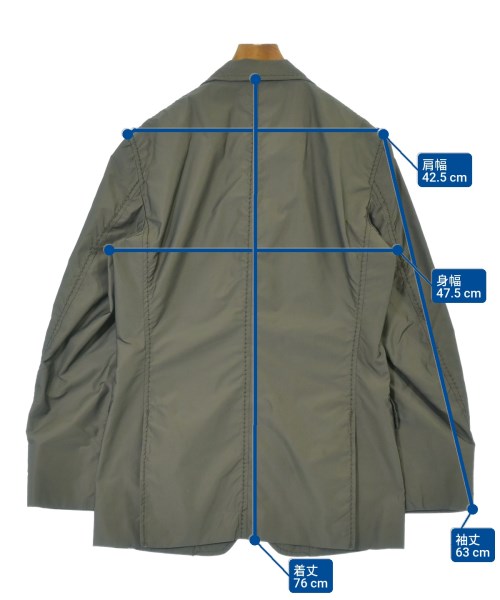 ISSEY MIYAKE（イッセイミヤケ）ジャケット カーキ サイズ:2(M位) メンズ/2200636883338
