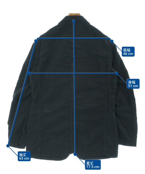 ISSEY MIYAKE（イッセイミヤケ）ジャケット 黒 サイズ:2(M位) メンズ/2200636883536