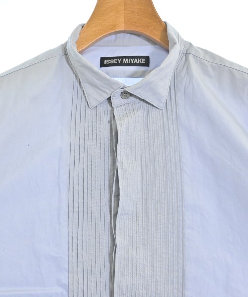 ISSEY MIYAKE（イッセイミヤケ）カジュアルシャツ 青 サイズ:1(S位) メンズ/2200650322028