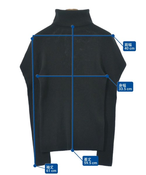 ISSEY MIYAKE（イッセイミヤケ）ニット・セーター 黒 サイズ:2(M位) レディース/2200650322042