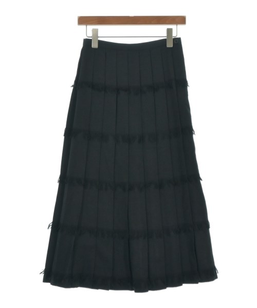 ISSEY MIYAKE(イッセイミヤケ)ロング・マキシ丈スカート 黒 サイズ:1(S位)/2200651763011