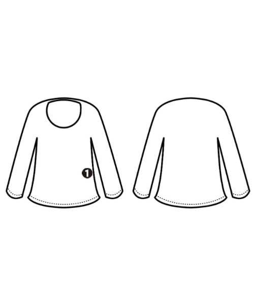 ISSEY MIYAKE（イッセイミヤケ）カジュアルシャツ グレー サイズ:M レディース/2200651763028