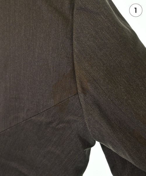 ISSEY MIYAKE（イッセイミヤケ）カジュアルジャケット 茶 サイズ:M レディース/2200651866019