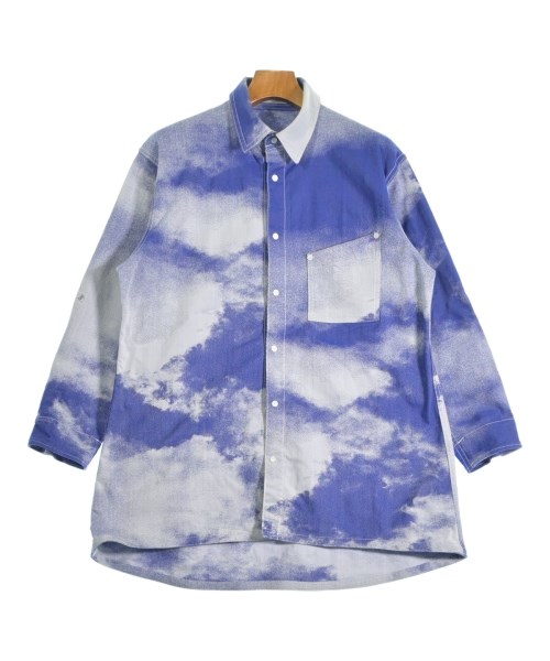 ISSEY MIYAKE(イッセイミヤケ)カジュアルシャツ 青 サイズ:2(M位)/2200652505016