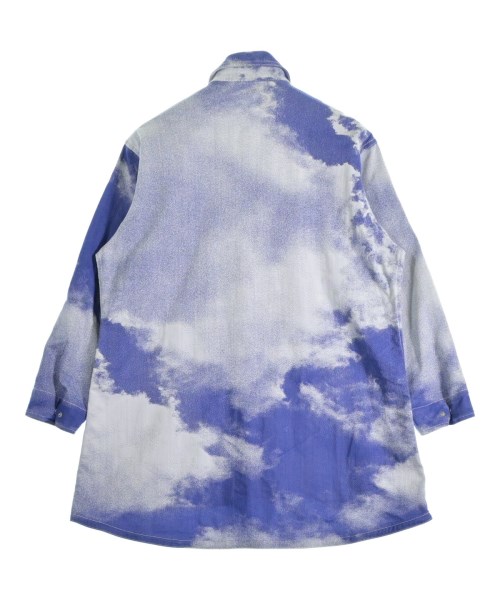 ISSEY MIYAKE（イッセイミヤケ）カジュアルシャツ 青 サイズ:2(M位) メンズ/2200652505016