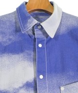 ISSEY MIYAKE（イッセイミヤケ）カジュアルシャツ 青 サイズ:2(M位) メンズ/2200652505016