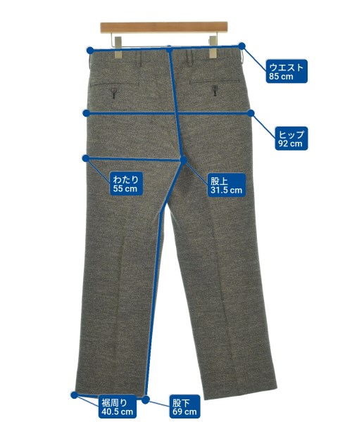 ISSEY MIYAKE（イッセイミヤケ）スラックス グレー サイズ:2(M位) メンズ/2200653911038