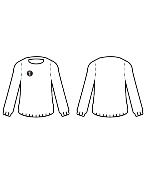 ISSEY MIYAKE（イッセイミヤケ）ニット・セーター 茶 サイズ:M メンズ/2200654277102