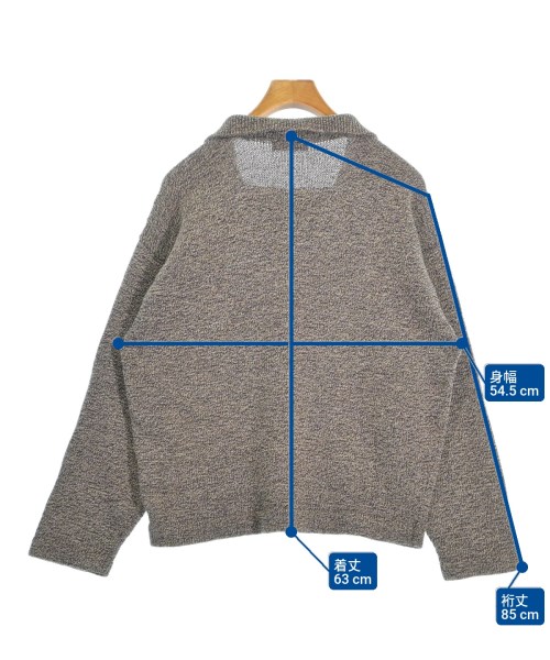 ISSEY MIYAKE（イッセイミヤケ）ニット・セーター 茶 サイズ:M メンズ/2200654277102