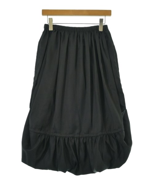 ISSEY MIYAKE（イッセイミヤケ）ひざ丈スカート 黒 サイズ:1(S位) レディース/2200702425127