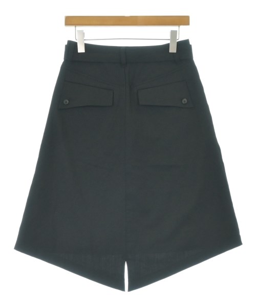 ISSEY MIYAKE（イッセイミヤケ）ひざ丈スカート 紺 サイズ:1(S位) レディース/2200703501141