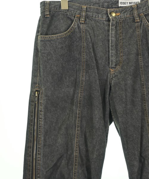 ISSEY MIYAKE（イッセイミヤケ）デニムパンツ グレー サイズ:L レディース/2200685252055