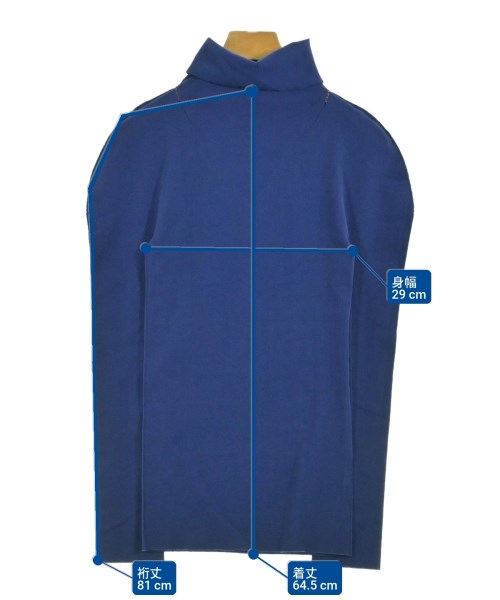 ISSEY MIYAKE（イッセイミヤケ）ニット・セーター 青 サイズ:2(M位) レディース/2200703910042