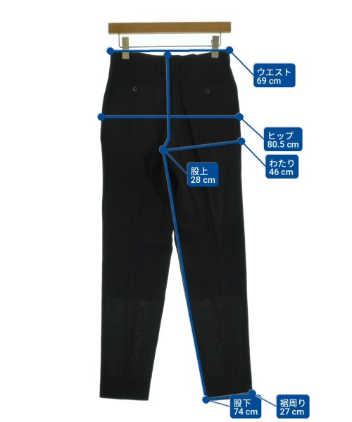ISSEY MIYAKE（イッセイミヤケ）スラックス 黒 サイズ:L レディース/2200704975101
