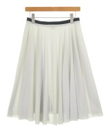 ISSEY MIYAKE（イッセイミヤケ）ひざ丈スカート 白 サイズ:2(M位) レディース/2200705497121