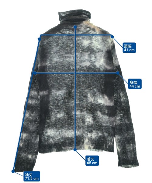ISSEY MIYAKE（イッセイミヤケ）ニット・セーター 黒 サイズ:-(L位) レディース/2200705612036