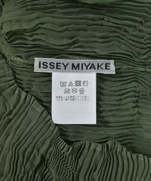 ISSEY MIYAKE（イッセイミヤケ）ブラウス カーキ サイズ:2(M位) レディース/2200705863063