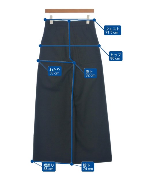 ISSEY MIYAKE（イッセイミヤケ）スラックス 黒 サイズ:2(M位) レディース/2200706511017