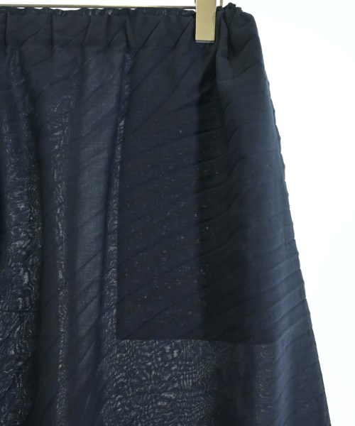 ISSEY MIYAKE（イッセイミヤケ）ロング・マキシ丈スカート 紺 サイズ:2(M位) レディース/2200708104149