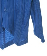 ISSEY MIYAKE（イッセイミヤケ）テーラードジャケット 青 サイズ:2(M位) レディース/2200704629028