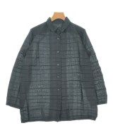 ISSEY MIYAKE（イッセイミヤケ）カジュアルシャツ 黒 サイズ:3(L位) レディース/2200709307136