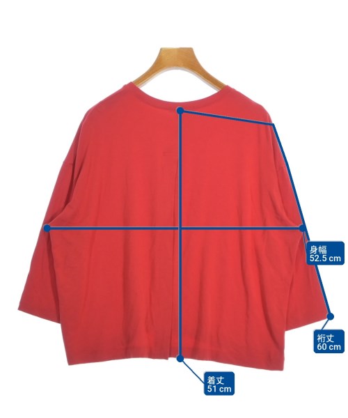 ISSEY MIYAKE（イッセイミヤケ）Tシャツ・カットソー 赤 サイズ:2(M位) レディース/2200709307143
