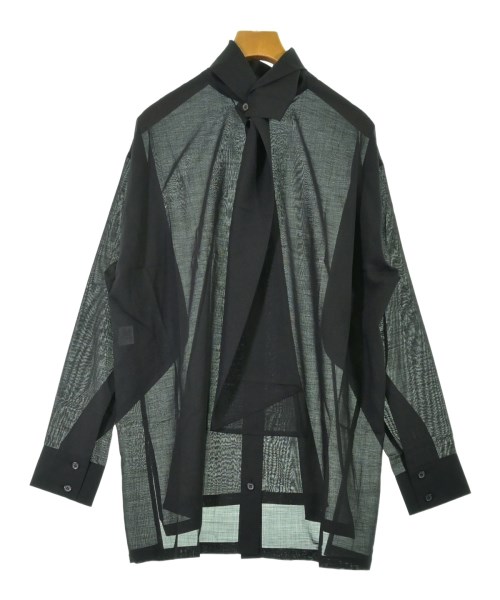 ISSEY MIYAKE（イッセイミヤケ）カジュアルシャツ 黒 サイズ:2(M位) レディース/2200709980094