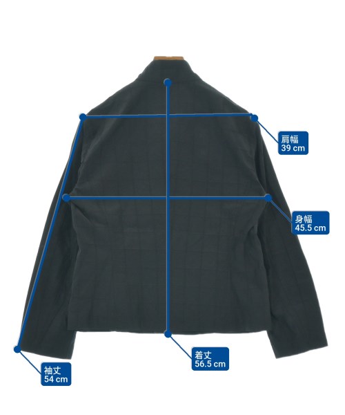 ISSEY MIYAKE（イッセイミヤケ）カジュアルジャケット 黒 サイズ:1(S位) レディース/2200662422037