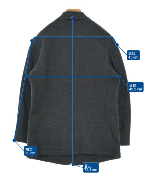 ISSEY MIYAKE（イッセイミヤケ）ジャケット グレー サイズ:M レディース/2200662607014