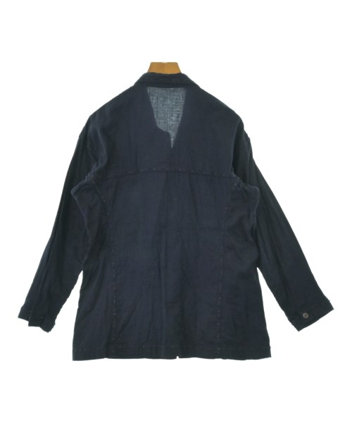 ISSEY MIYAKE（イッセイミヤケ）カジュアルジャケット 紺 サイズ:2(M位) レディース/2200662607021