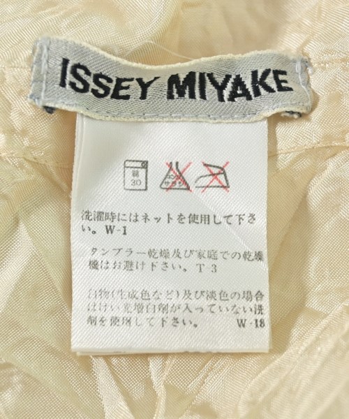 ISSEY MIYAKE（イッセイミヤケ）カジュアルシャツ 黄 サイズ:L レディース/2200662001027