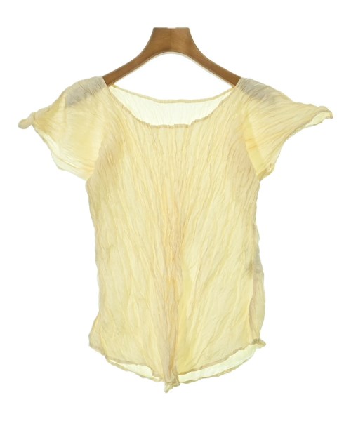 ISSEY MIYAKE(イッセイミヤケ)ブラウス 黄 サイズ:M/2200662001034