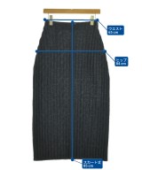 ISSEY MIYAKE（イッセイミヤケ）ロング・マキシ丈スカート 黒 サイズ:2(M位) レディース/2200665412110