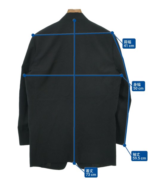 ISSEY MIYAKE（イッセイミヤケ）カジュアルジャケット 黒 サイズ:M レディース/2200665578076