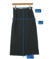 ISSEY MIYAKE（イッセイミヤケ）ロング・マキシ丈スカート 黒 サイズ:M レディース/2200665578083