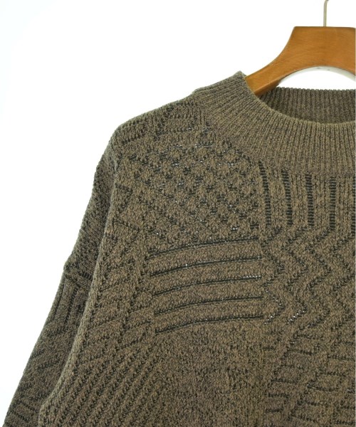 ISSEY MIYAKE（イッセイミヤケ）ニット・セーター 茶 サイズ:F メンズ/2200665729027