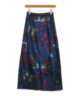 ISSEY MIYAKE（イッセイミヤケ）ひざ丈スカート 紺 サイズ:-(S位) レディース/2200665729041