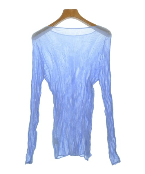 ISSEY MIYAKE（イッセイミヤケ）カジュアルシャツ 青 サイズ:2(M位) レディース/2200668022019