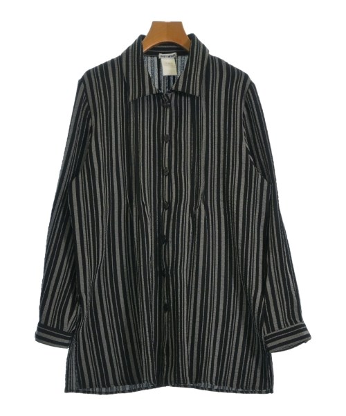 ISSEY MIYAKE(イッセイミヤケ)カジュアルシャツ 黒 サイズ:L/2200670236077