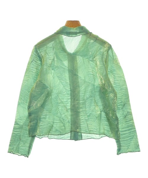 ISSEY MIYAKE（イッセイミヤケ）カジュアルシャツ 緑 サイズ:M レディース/2200670236084