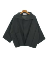 ISSEY MIYAKE（イッセイミヤケ）カジュアルジャケット 黒 サイズ:3(L位) レディース/2200670502035