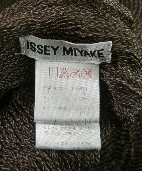 ISSEY MIYAKE（イッセイミヤケ）ブラウス 茶 サイズ:M レディース/2200729595056