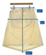 ISSEY MIYAKE（イッセイミヤケ）ひざ丈スカート 白 サイズ:2(M位) レディース/2200729595131
