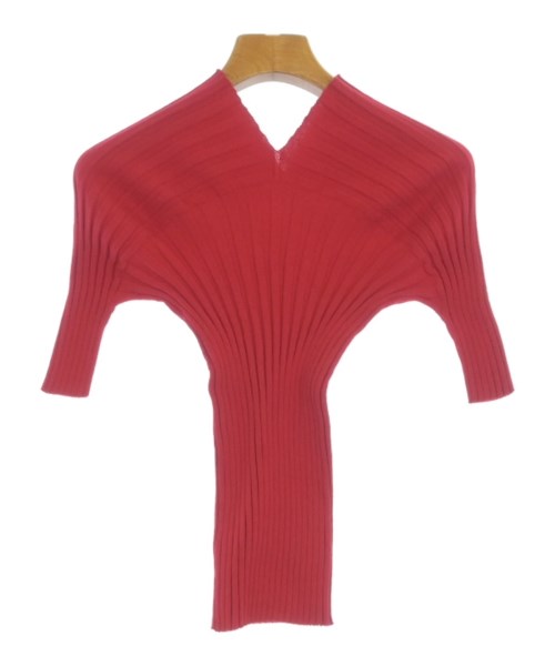 ISSEY MIYAKE（イッセイミヤケ）ニット・セーター 赤 サイズ:2(M位) レディース/2200722637029
