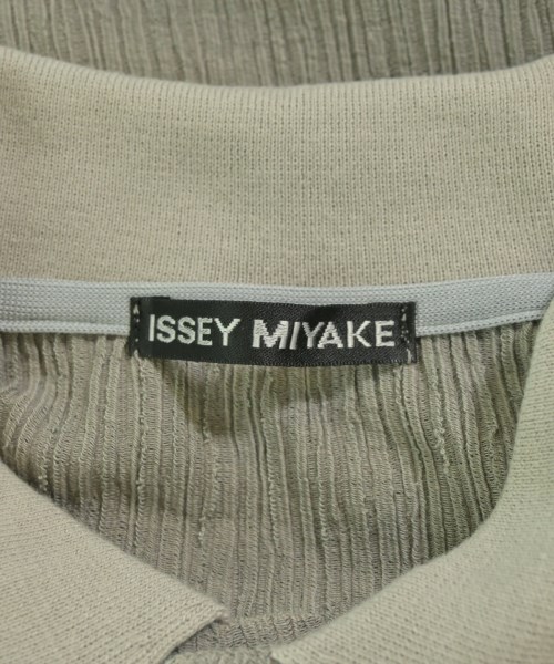 ISSEY MIYAKE（イッセイミヤケ）ポロシャツ グレー サイズ:3(L位) メンズ/2200730969211