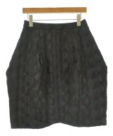 ISSEY MIYAKE（イッセイミヤケ）ひざ丈スカート 黒 サイズ:2(M位) レディース/2200731659012