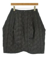 ISSEY MIYAKE（イッセイミヤケ）ひざ丈スカート 黒 サイズ:2(M位) レディース/2200731659012