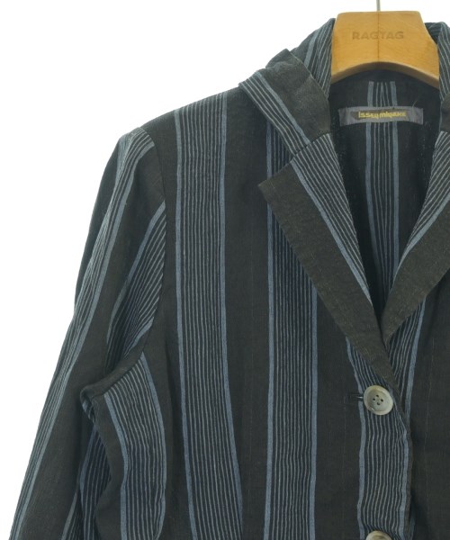 ISSEY MIYAKE（イッセイミヤケ）カジュアルジャケット 黒 サイズ:F レディース/2200732391010