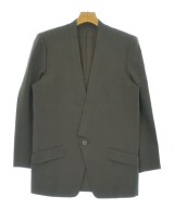 ISSEY MIYAKE（イッセイミヤケ）ノーカラージャケット 茶 サイズ:M レディース/2200732391041